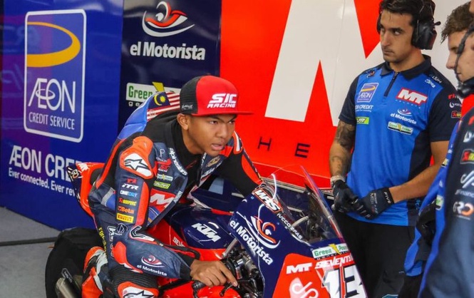 Image from: Hakim mampu kejar podium tapi belum matang