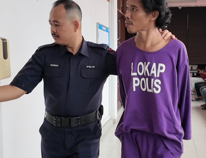 Image from: Buruh dipenjara sembilan bulan, ugut isteri guna parang