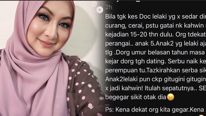 Image from: Sudahnya tak jadi kahwin – Abby Abadi