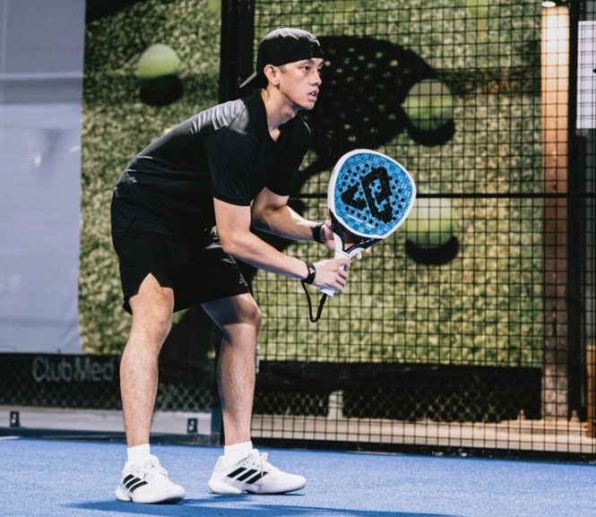Image from: Padel ruang Ismail Izzani cabar diri