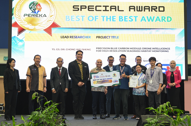 Image from: Inovasi Karbon Biru UMS raih anugerah Di Borneo Festival of Ideas 2026