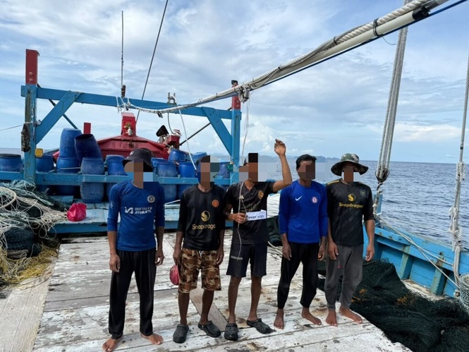 Image from: Maritim tahan vesel nelayan, lima kru warga Myanmar termasuk tekong