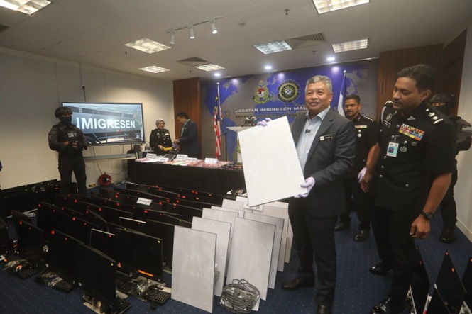 Image from: Resort gelap jadi markas scam 24 jam di Sungai Lembing, Pahang