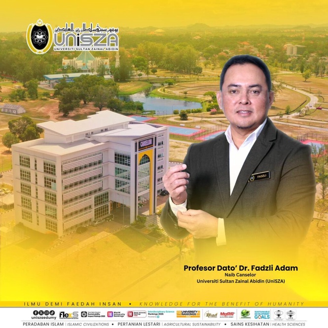 Image from: UniSZA lonjak 40 anak tangga, hampiri kelompok 100 terbaik Dunia