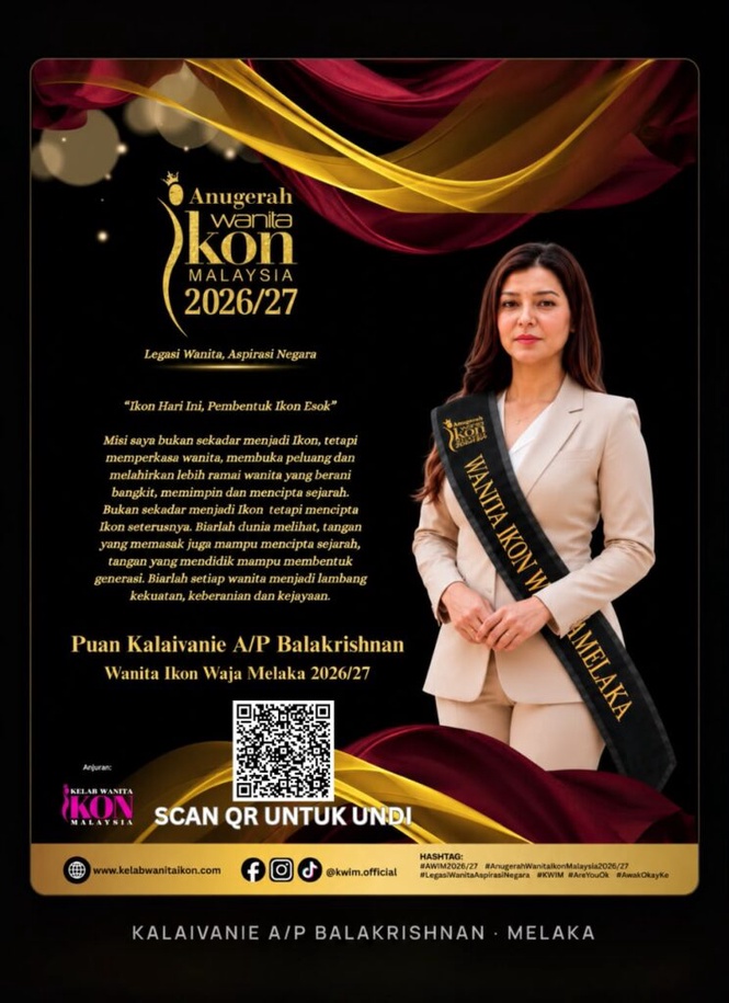 Image from: Kalaivanie mahu perkasa lebih ramai wanita