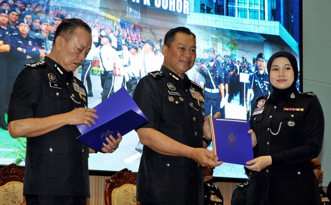 Image from: Jerebu: Polis Johor aktifkan 13 DCC