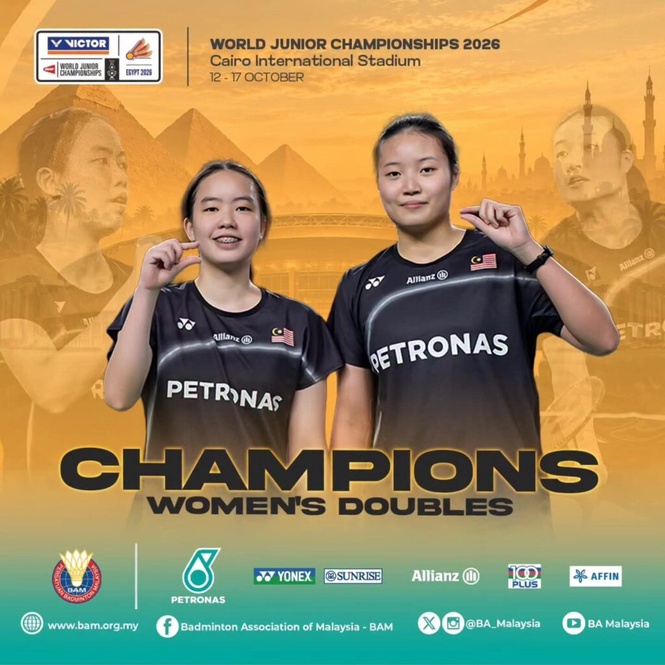 Image from: Kejayaan Zi Yu-Genevie Lim sejarah baharu buat badminton negara – PM
