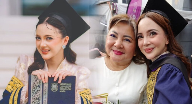 Image from: Demi akademik, Sharmaine Alexander menabung sejak remaja