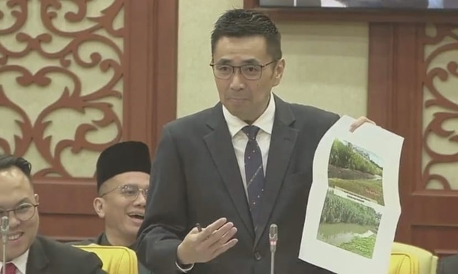 Image from: Sisa ternakan babi Kg. Selamat mula dihantar ke loji sejak Mei