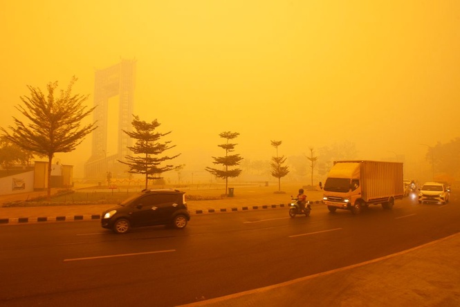 Image from: Indeks Kualiti Udara lebih 2,000 akibat kebakaran hutan
