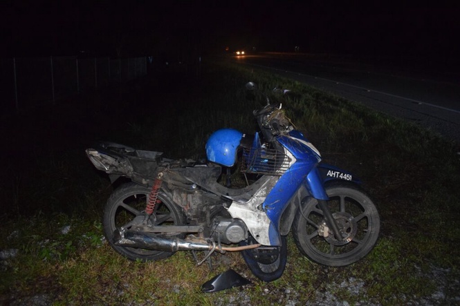 Image from: Lelaki maut kemalangan dua motosikal