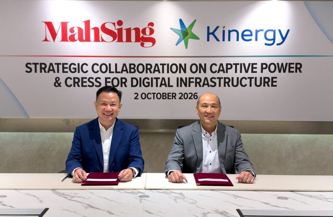 Image from: Mah Sing, Kinergy teroka penyelesaian kuasa pusat data
