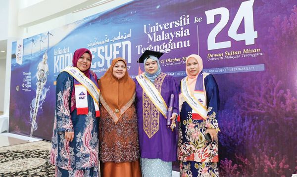 Image from: Pengorbanan ibu, inspirasi tiga beradik genggam ijazah di UMT