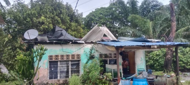 Image from: 45 mangsa ribut ditempatkan di PPS