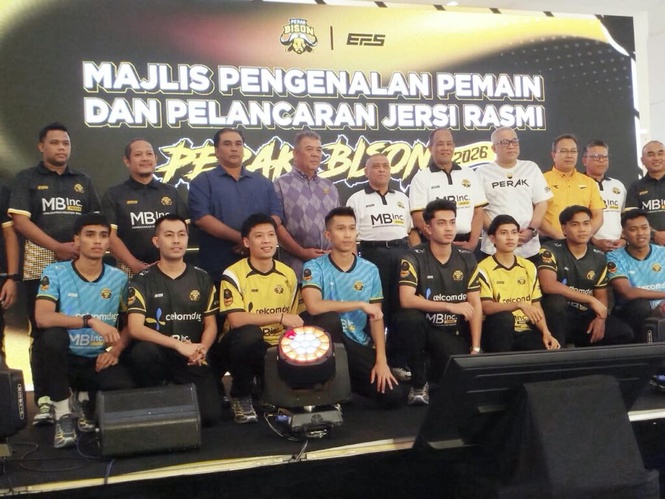 Image from: Perak Bison lancar jersi baharu, sedia pertahan kejuaraan STL